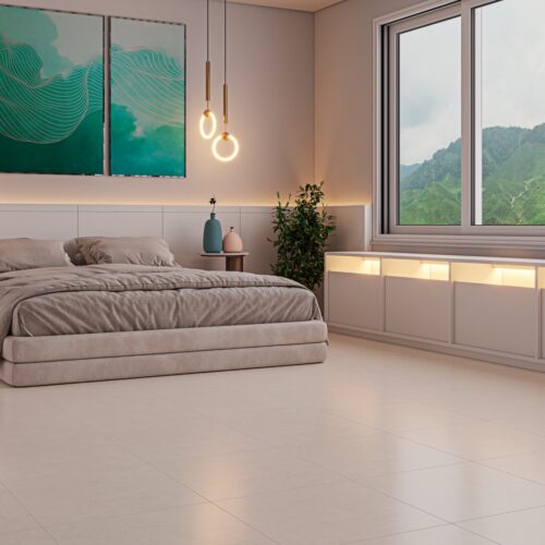 BELLACER BEIGE BEIGE 45.5X45.5 Brillante