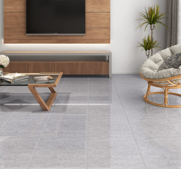 GRIS 45.5X45.5 Brillante