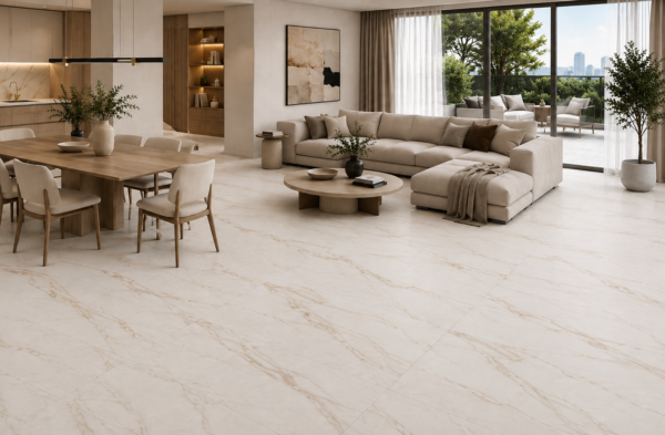 CALACATTA SUBLIME 56X113 Satinado, Símil mármol veta beige
