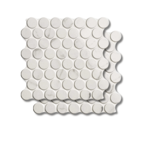 CIRCLE GLOSSY CALACATTA 31X31 BRILLANTE