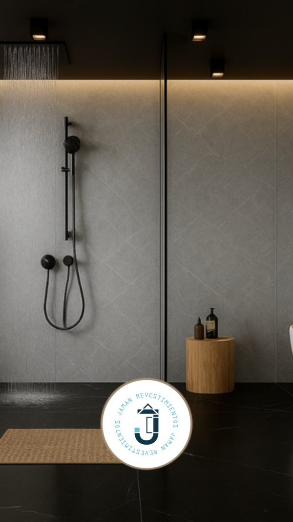 PLACA PVC GREY GRIS 1.22*2.44