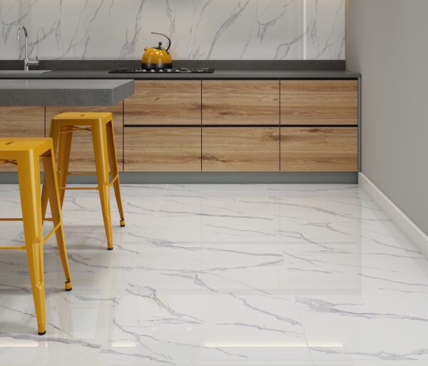 MILANO 74.5X74.5 Púlido, Símil mármol Blanco