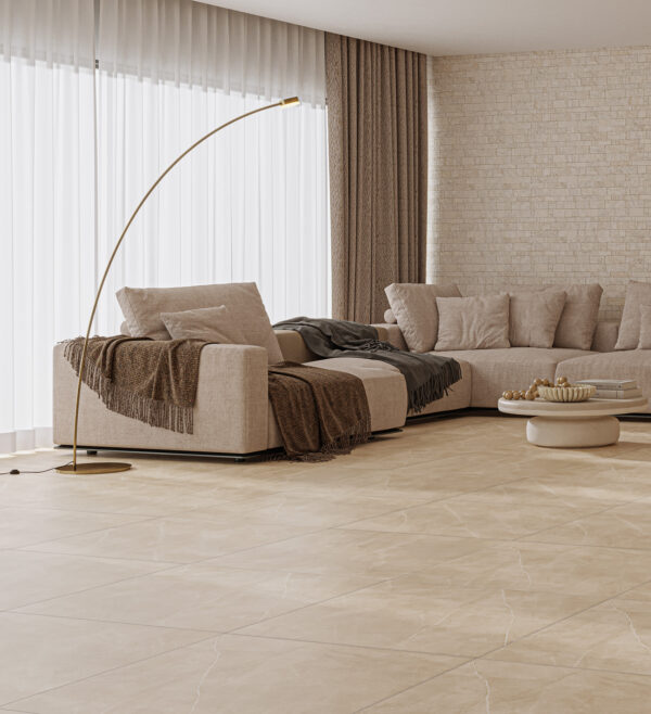 PERLINO CAMEL ROOM PERLINO CAMEL 74.5X74.5 Púlido, Símil mármol beige