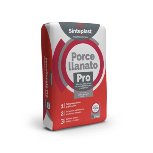 SINTEPLAST PEG. PORCELANATO PRO X 25KG