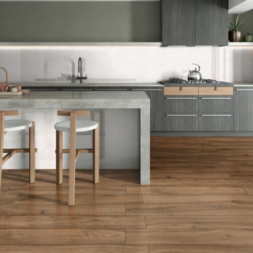 TAVOLA ROOM 2 TAVOLA 18X113 Satinado, Símil madera