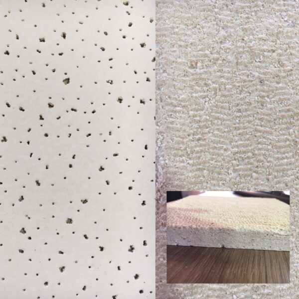 CIELO RASO FIBRA MINERAL PLACTECH 60X120